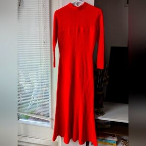 Cozy Red Dress
